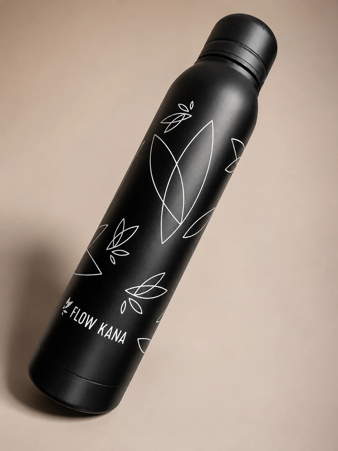 Flow Kana branded water bottle