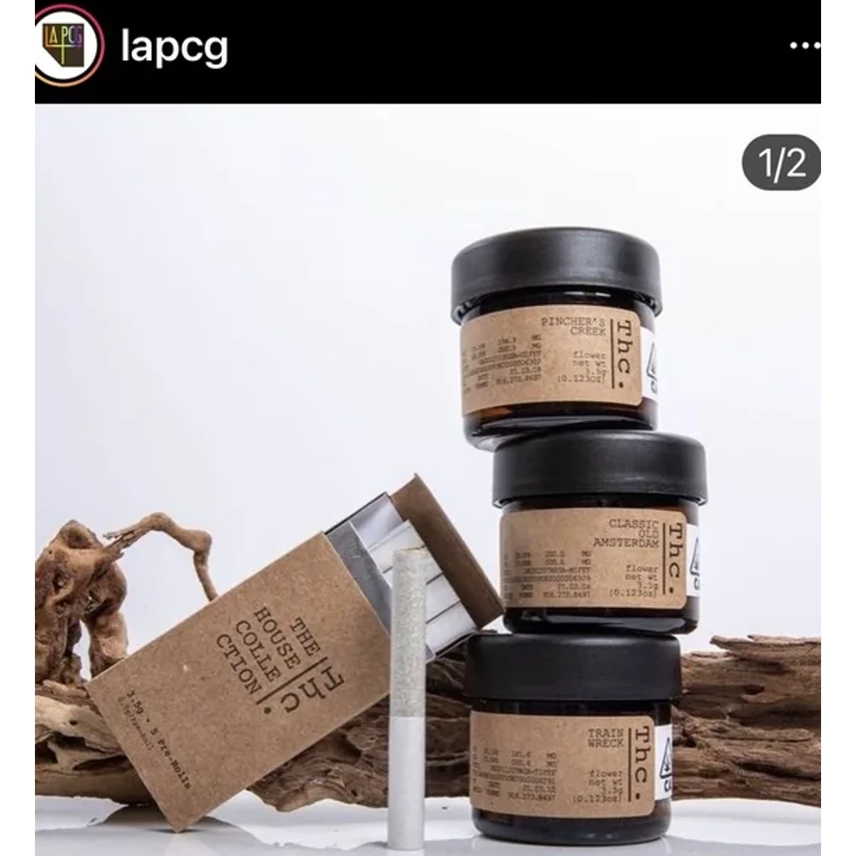 The House Collection cannabis product styling