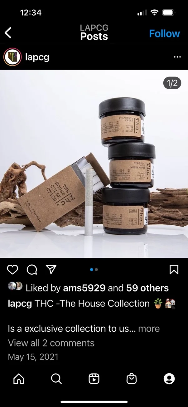 The House Collection displayed by LAPCG