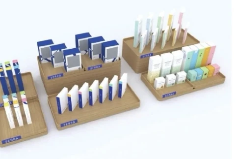 Serra standalone wholesale displays