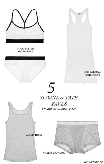 Editorial feature highlighting favorite Sloane & Tate pieces