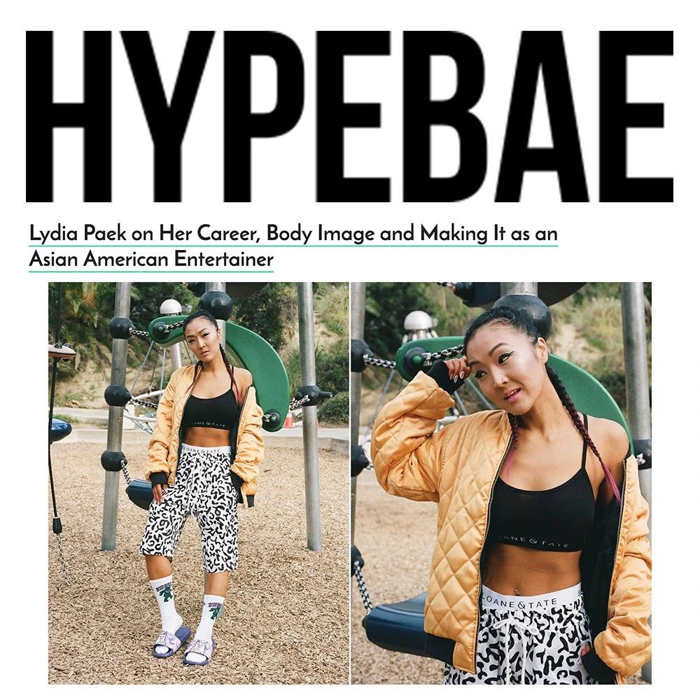 HYPEBAE feature on Lydia Paek wearing Sloane & Tate